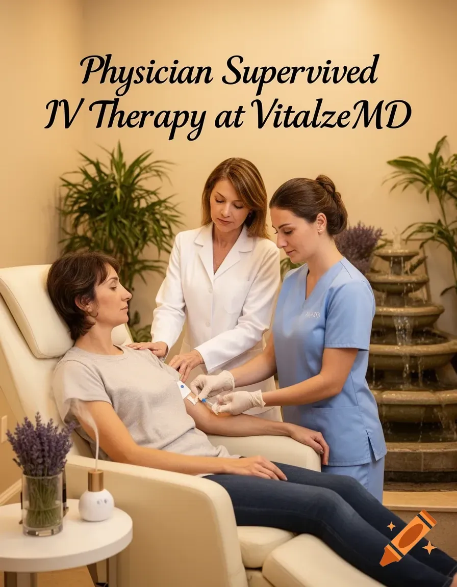 Physician-led longevity infusion center